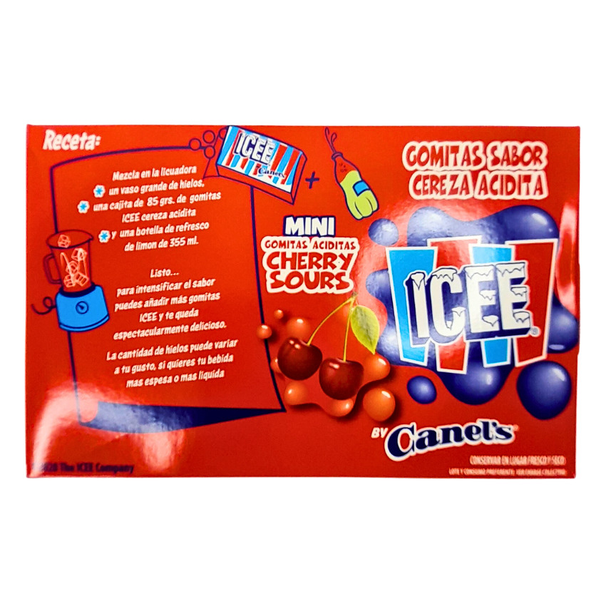 Canel’s Mini Cherry Sours King Size Icee Cereza 85gr