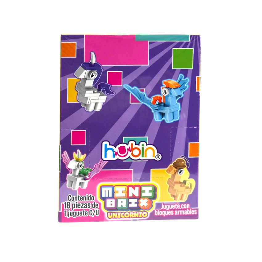 Hubin Mini Brix Unicornio 18pz