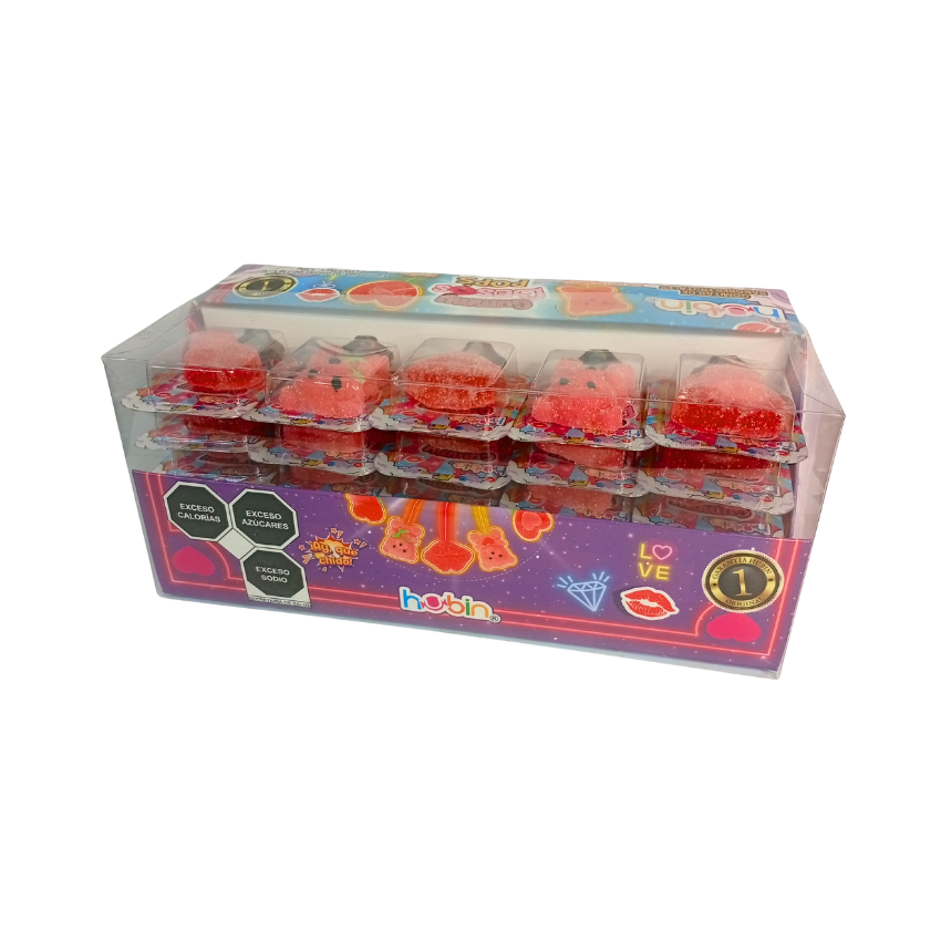 Gummy Besos Pop´s 30pz 330g Hubin