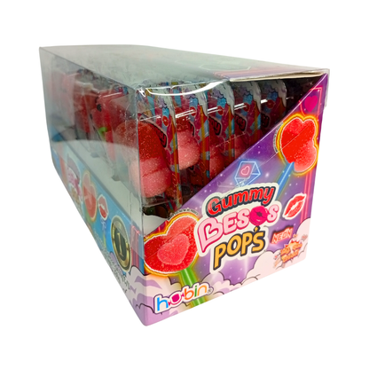 Gummy Besos Pop´s 30pz 330g Hubin