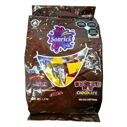 Sonric's Surtido Diviértete Más Chocolate 1.2kg