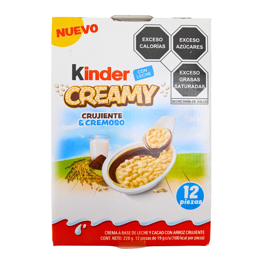 Ferrero Kinder Creamy 12 Piezas