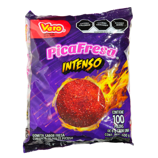 Vero Goma Pica Fresa Intenso 100 Pz
