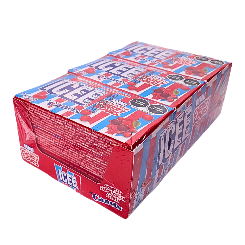 Mini Cherry Sours Icee 9pz Canels Dulcerías Y Abarroteras Vázquez 7832