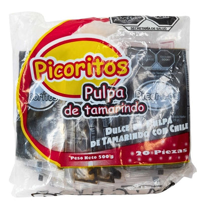 Picoritos Pulpa Tamarindo Sobre 20pz