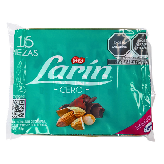 Chocolate Larín Cero Splenda Nestlé 15pz