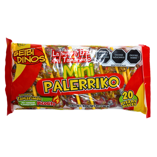 Beibi Dinos Mini Palerriko Tamarindo 20pz