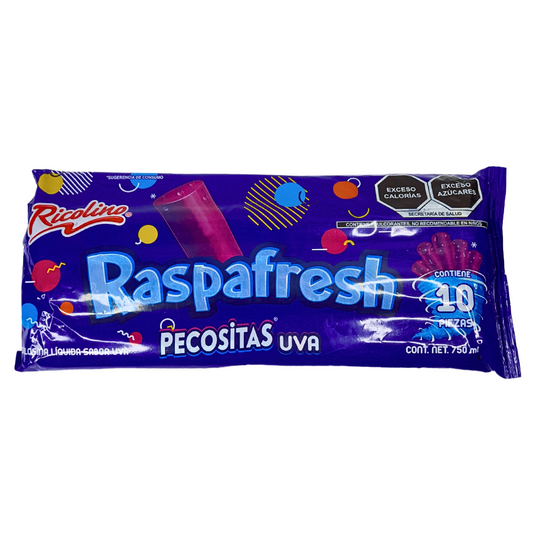 Bolis Raspafresh Pecositas Uva 10 Piezas