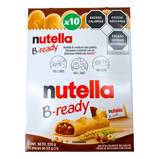 Nutella B-Ready Ferrero 10pz