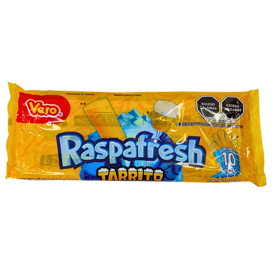 Bolis Raspafresh Tarrito Piña 10 Piezas