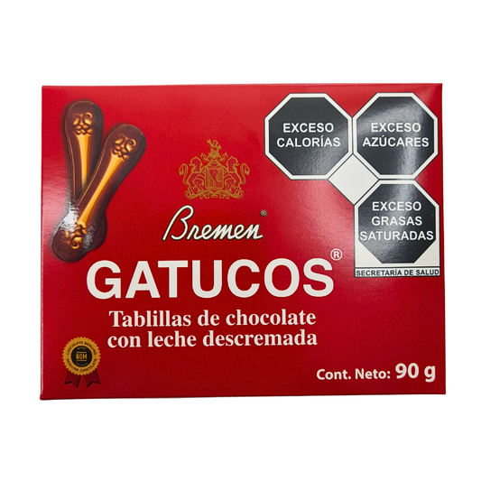 Bremen Chocolate con Leche Gatucos 90gr