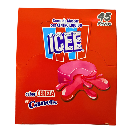 Canel’s Chicle Relleno Icee Cereza 45pz