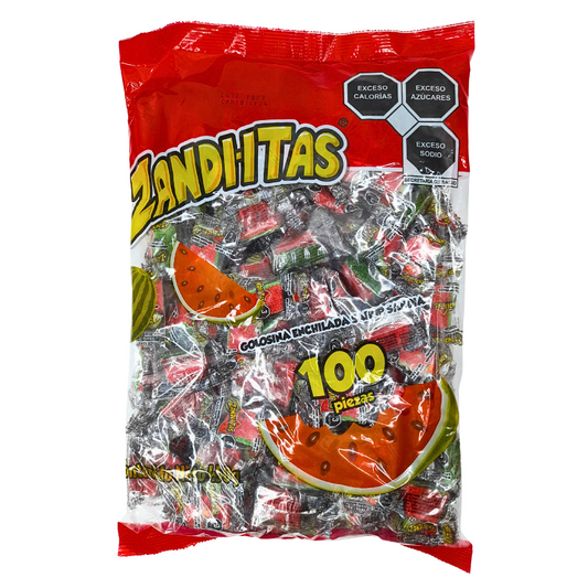 caramelo macizo sabor sandía enchilada zandi-itas tm