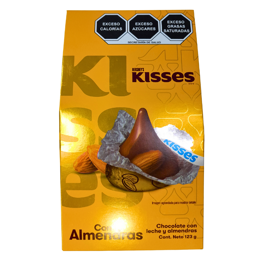 Hershey’s Kisses Regalo Almendra 123gr