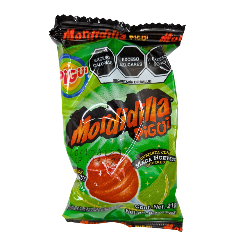 Dulces Pigüi Paleta Mordidilla 11 Piezas