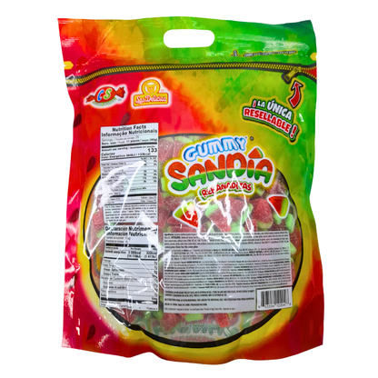 Delicias Gomitas Gummy Sandía Rebanaditas 1kg