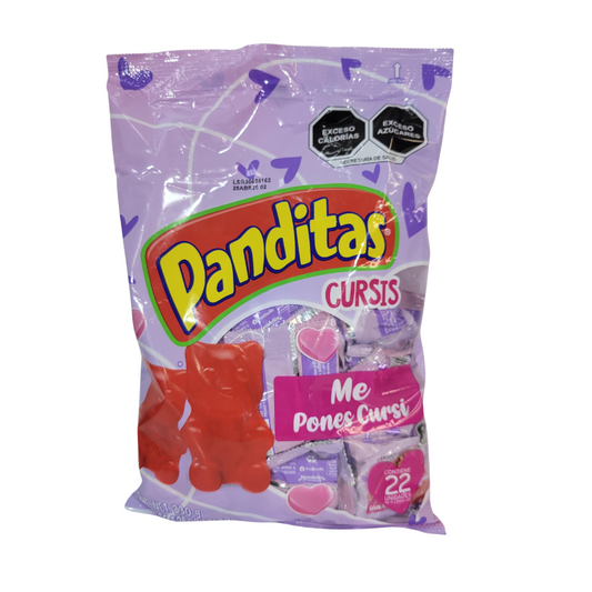Ricolino Gomita Panditas Cursis 22pz 330g