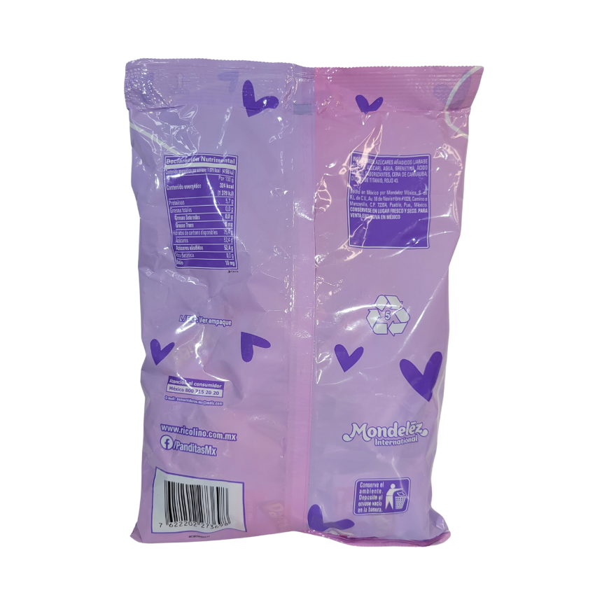 Ricolino Gomita Panditas Cursis 22pz 330g