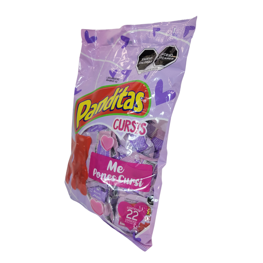 Ricolino Gomita Panditas Cursis 22pz 330g