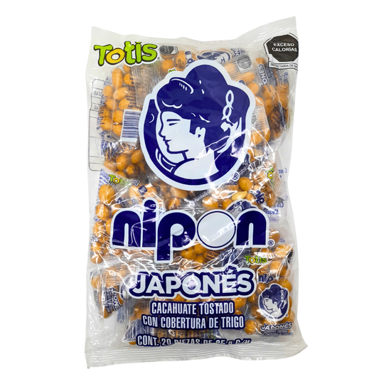 Totis Cacahuate Japonés Nippon 25gr 20 Piezas