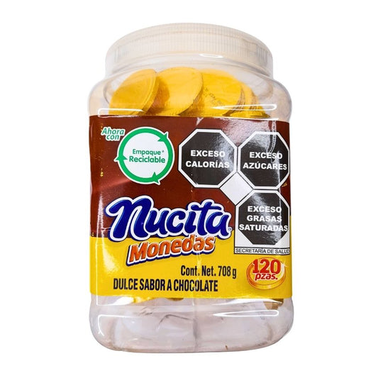 Nutresa Nucita Moneda Chocolate 120pz