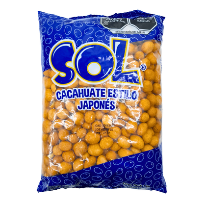 Botanas Sol Cacahuate Japonés 1kg