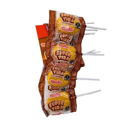 Dulces Montes Paleta Super Tira Leche 10pz