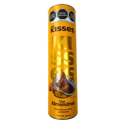 Hershey’s Kisses Regalo Almendra Tubo 184gr