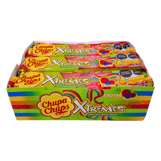 Chupa Chups Goma Xtremes Frutales 18pz