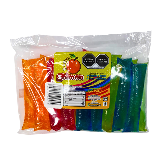 Shimón Gelatina Agua 20pz