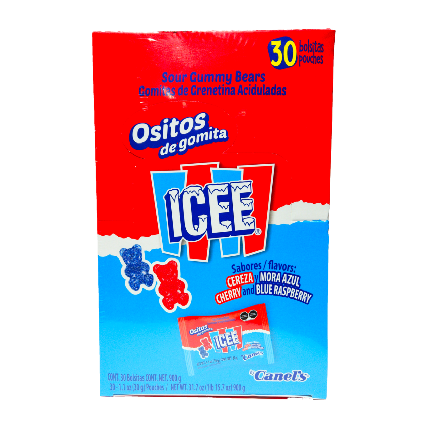 Canels Gomitas de Ositos Icee 30pz