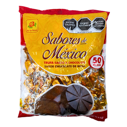 De la Rosa Chocolate Sabores de México 50 Piezas