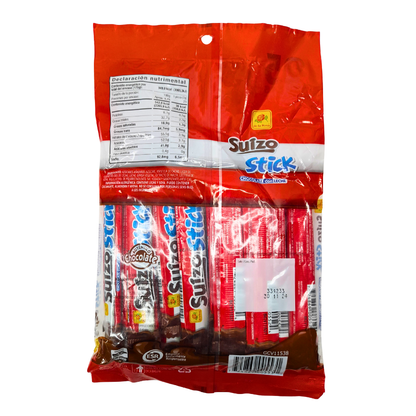 De la Rosa Chocolate Suizo Stick 25pz