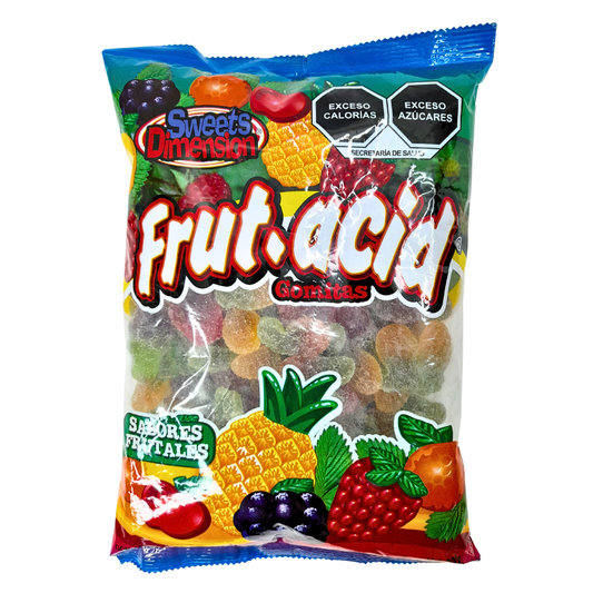 gomitas de grenetina con sabores frutales acidulados frut acid karla