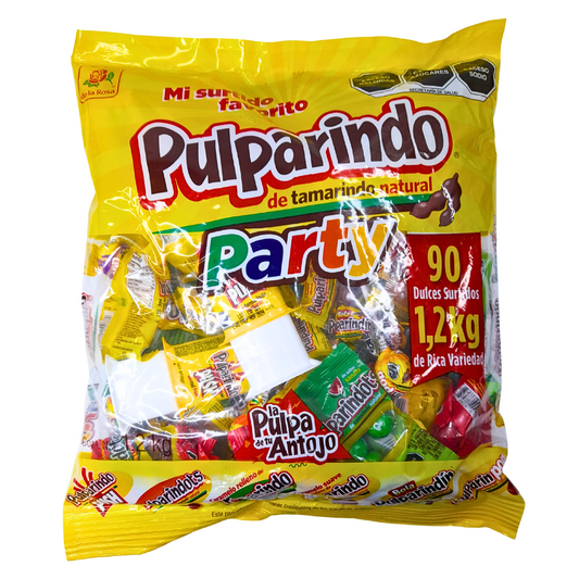 Paquete Pulparindo Party de la Rosa 1.2kg