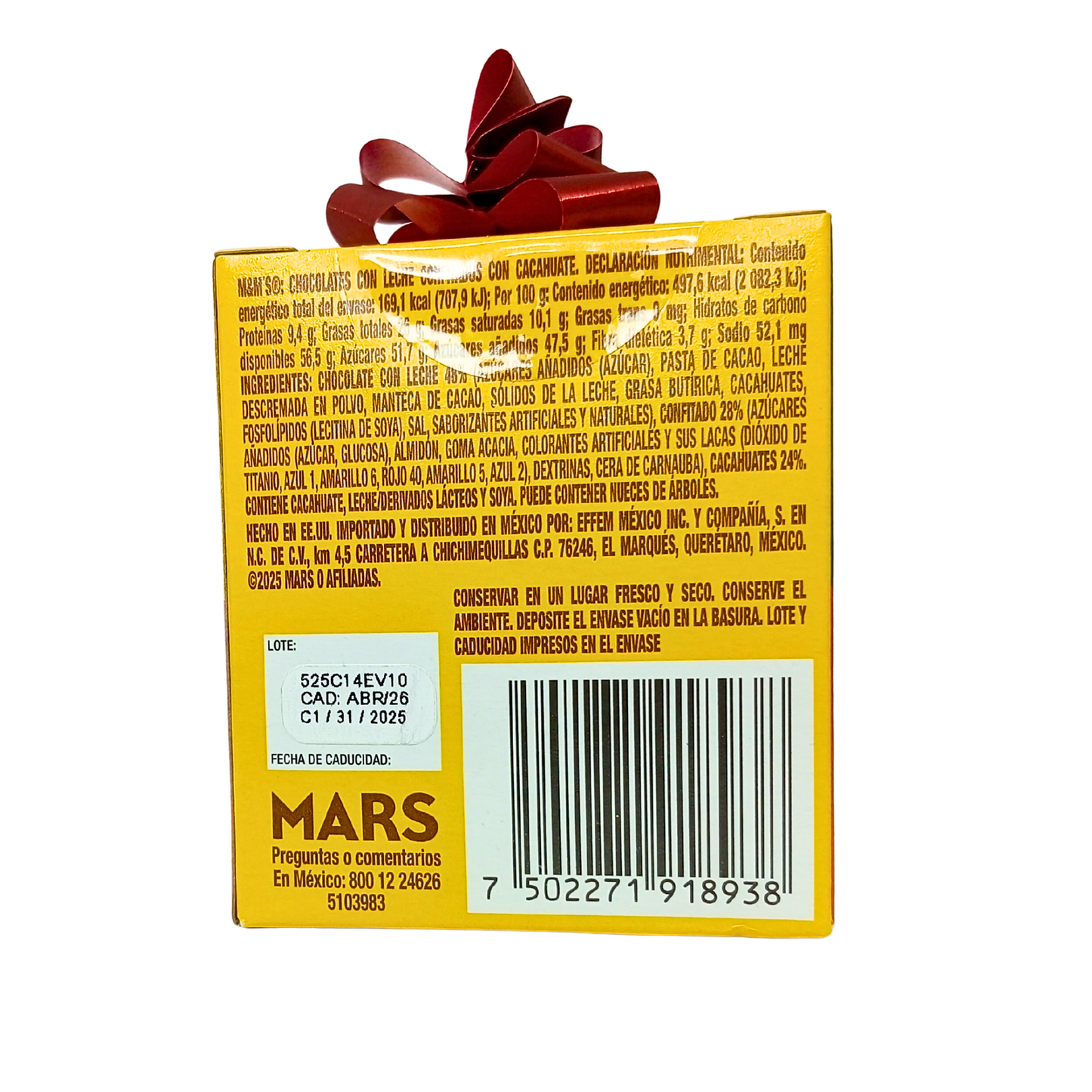 Mars M&M’s Regalito Mini 34g