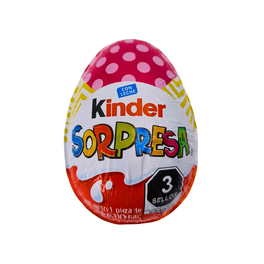 Ferrero Huevito Kinder Sorpresa Barbie 8 Piezas