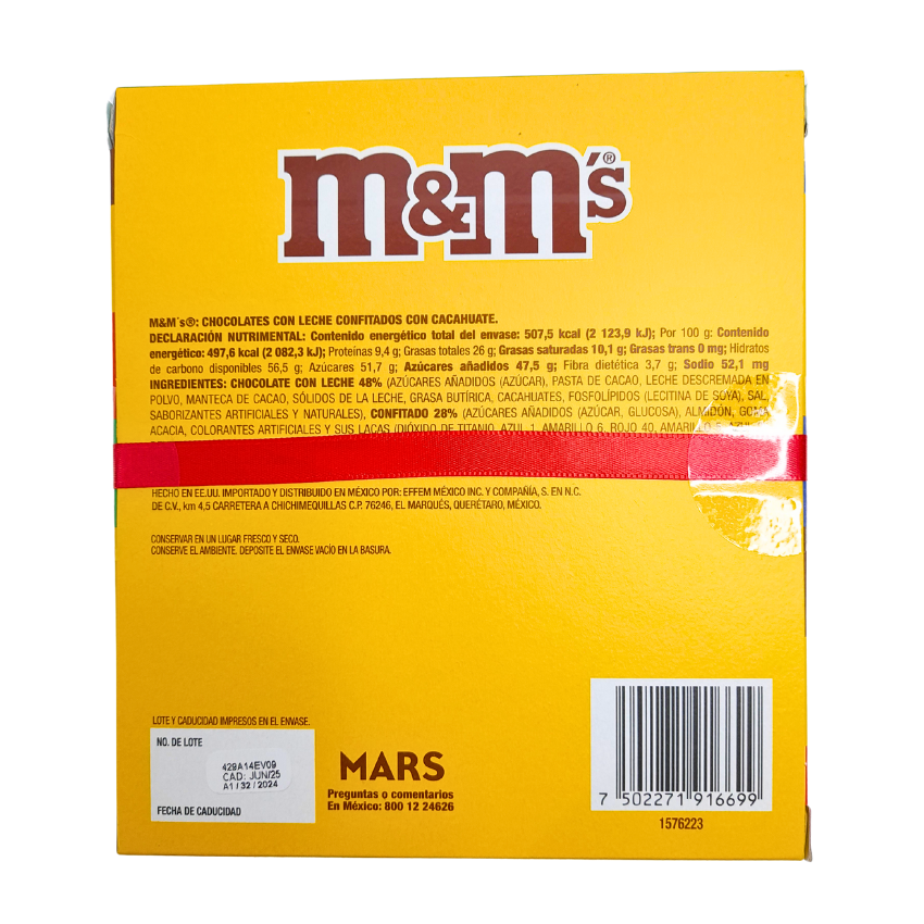 Mars M&M’s Regalo Navideño 102gr