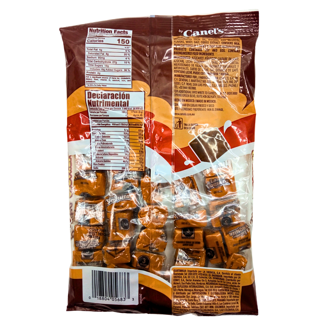 caramelo chicloso sabor café