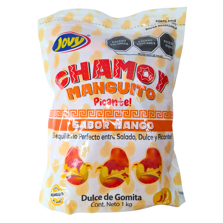 Jovy Candy Gomita Chamoy Manguitos 1kg