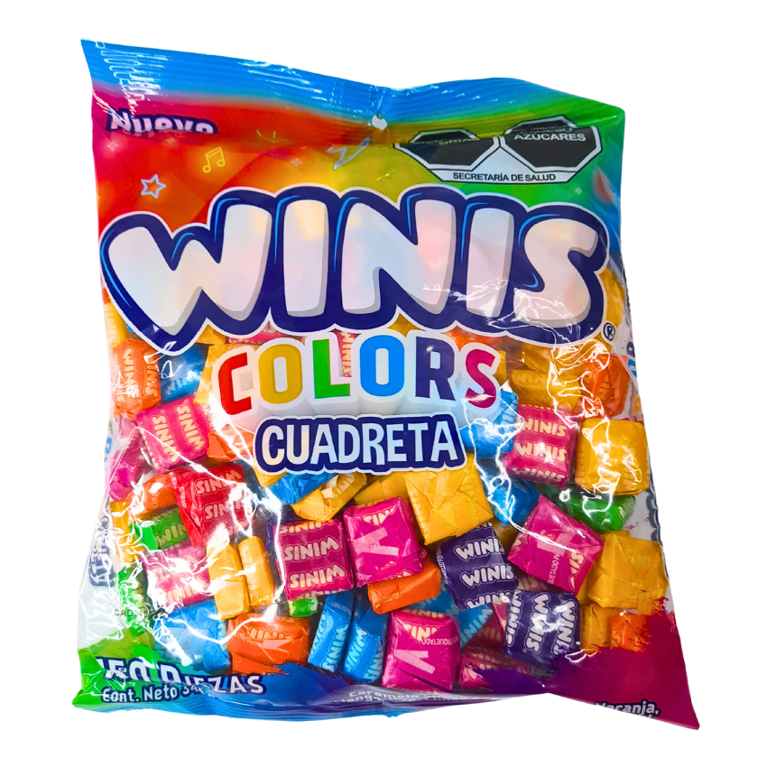 Winis Caramelo Suave Colors 150pz