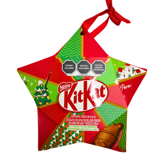 Nestlé Chocolate KitKat Esfera Navideña 3 Piezas 29gr