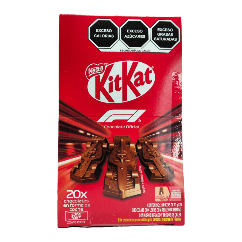 Nestlé chocolate KitKat F1