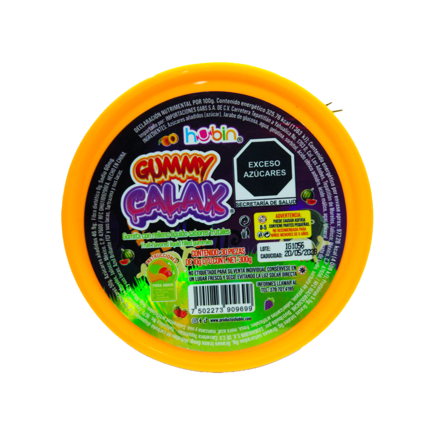 Hubin Gummy Calak 30pz