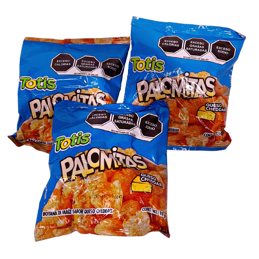 botana totis palomitas queso 