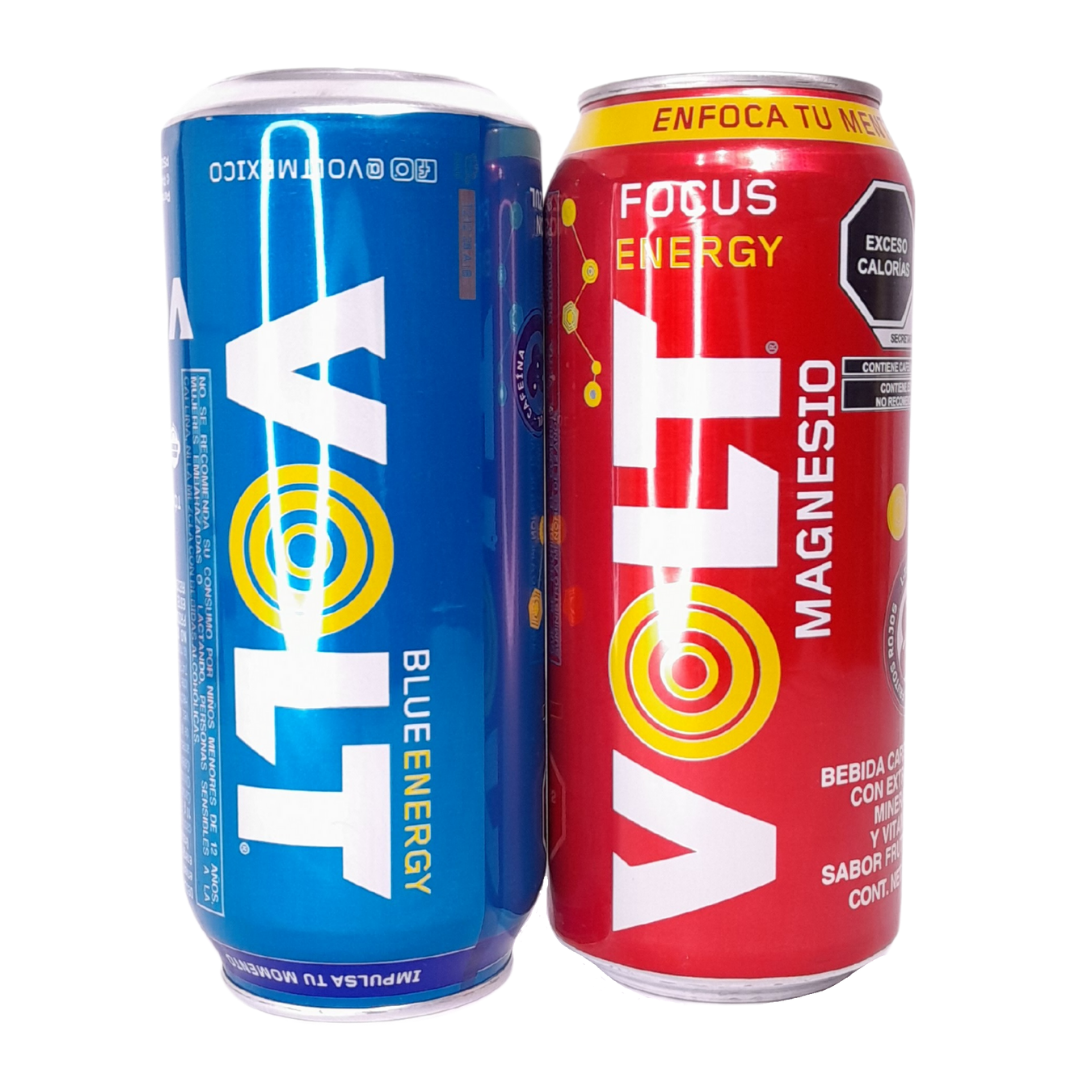 Volt Blue Raspberry Bebida Volt Blue Energy | AJE Group | Dulcerías y Abarroteras Vázquez