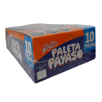 paleta payaso ricolino malvavisco cubierto con chocolate con gomitas de grenetina 