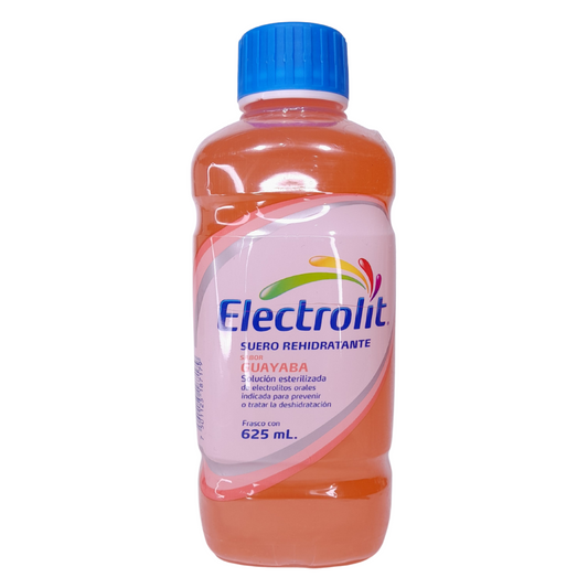 suero solución electrolizada rehidratante electrolit guayaba