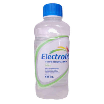 suero solución electrolizada rehidratante electrolit coco