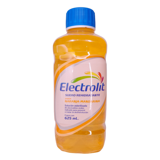 suero solución electrolizada rehidratante electrolit naranja mandarina